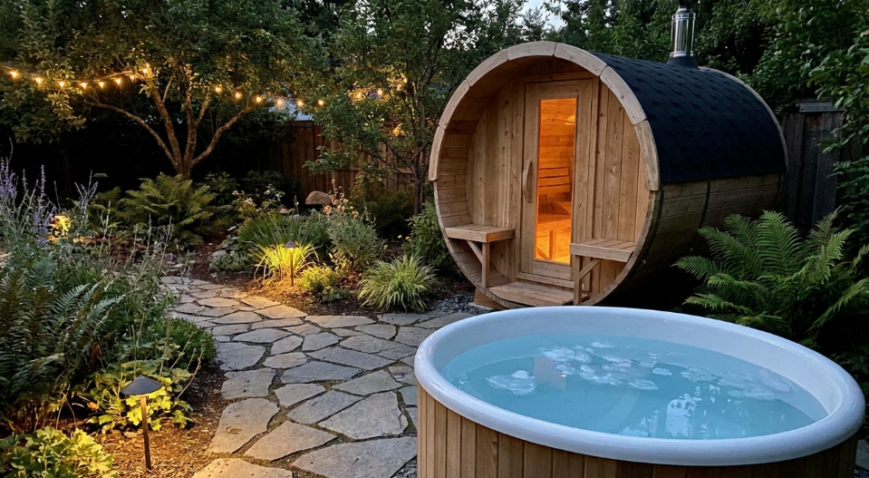 Fitting a Sauna Heater Into a Small Backyard